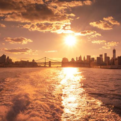 The New York City Skyline Sunset Cruise Manhattan Westchester